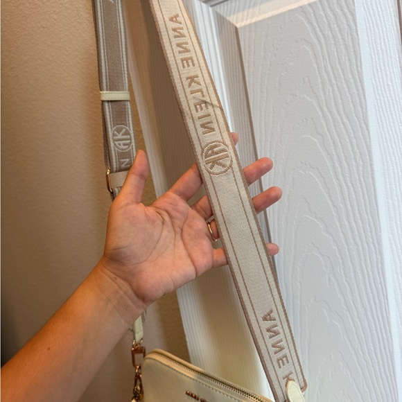 Anne Klein Ivory Crossbody Bag - Picture 2 of 8